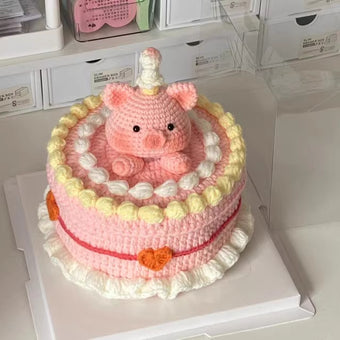 compare product Handwoven Birthday Cake Storage Box