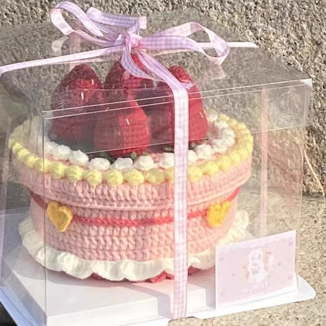 Handwoven Birthday Cake Storage Box