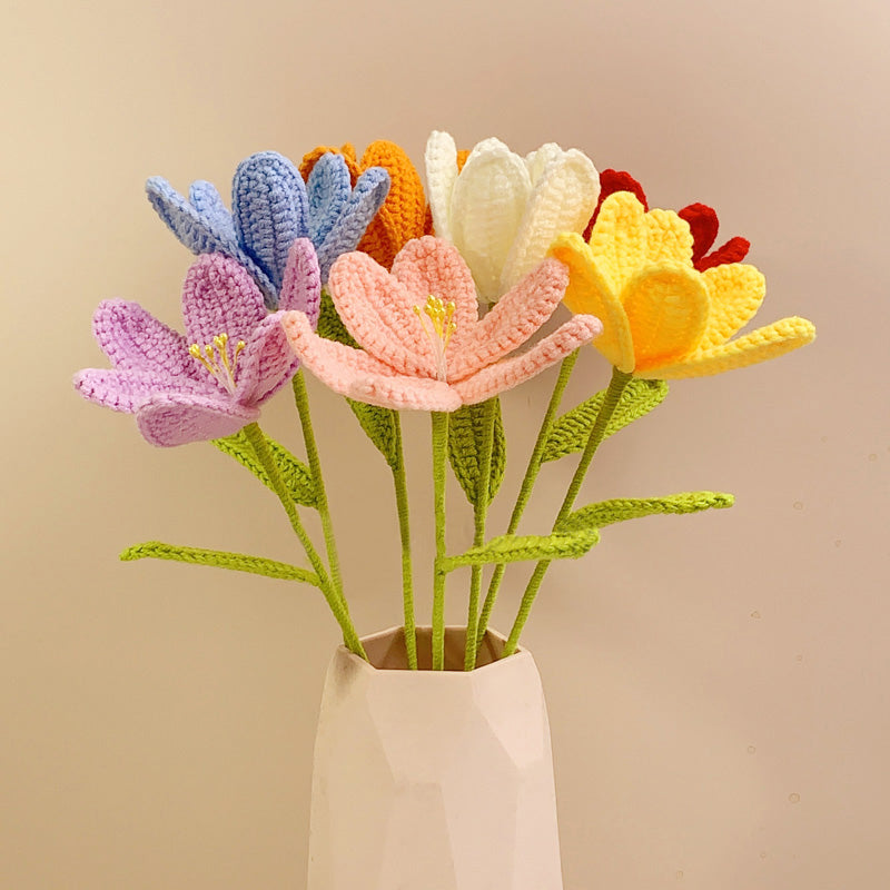 Handwoven Blooming Tulips