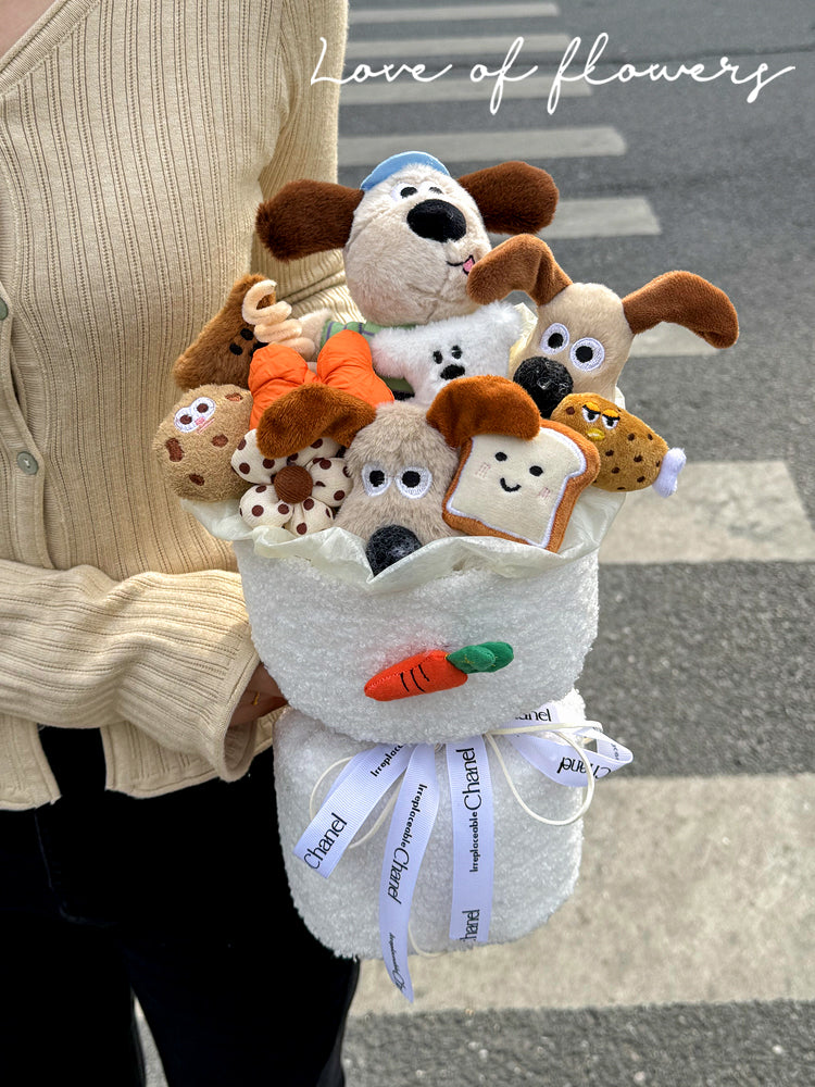 Cute Gromit Doll Bouquet