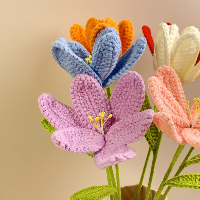 Handwoven Blooming Tulips
