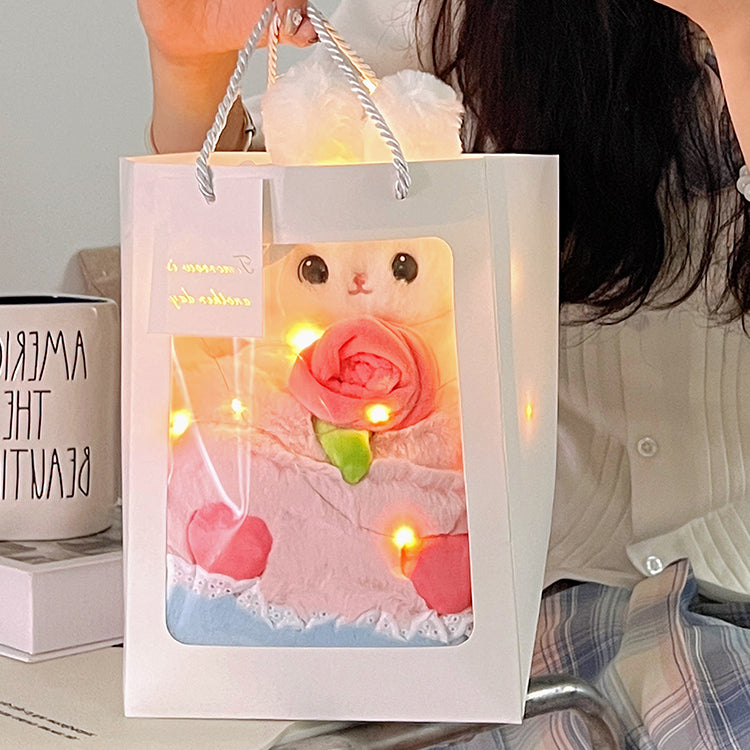 Rabbit Bear Transformation Bouquet