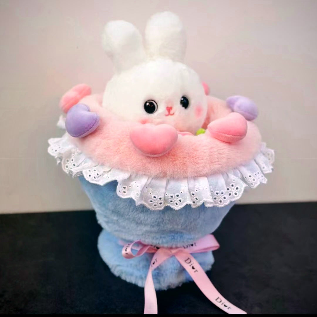 Rabbit Bear Transformation Bouquet