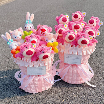 compare product Strawberry Bear Bouquet