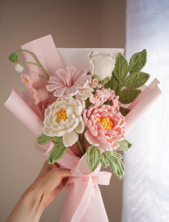 compare product Peony bouquet