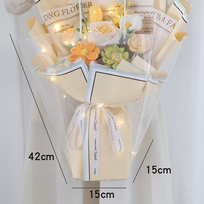 Hand Crocheted Thai Rose Bouquet