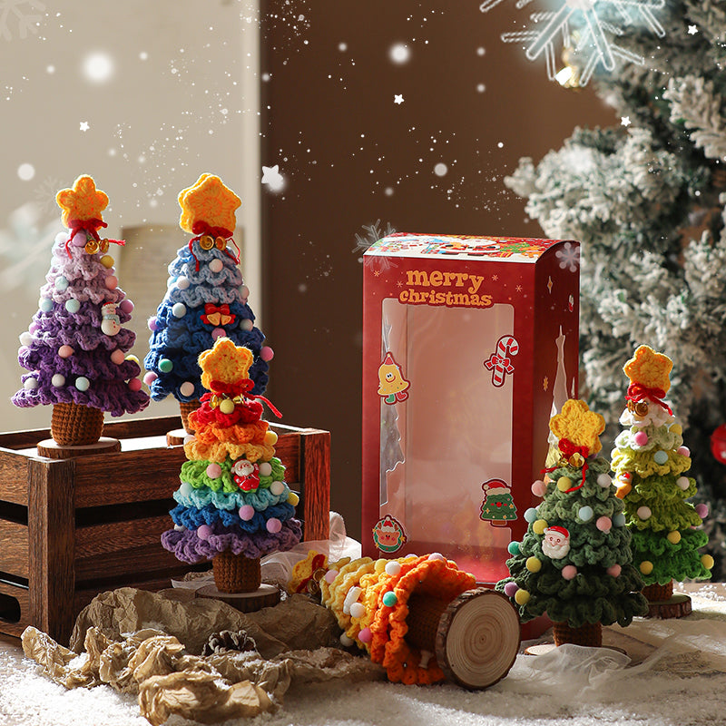 Christmas tree Christmas decorations scene layout small ornaments