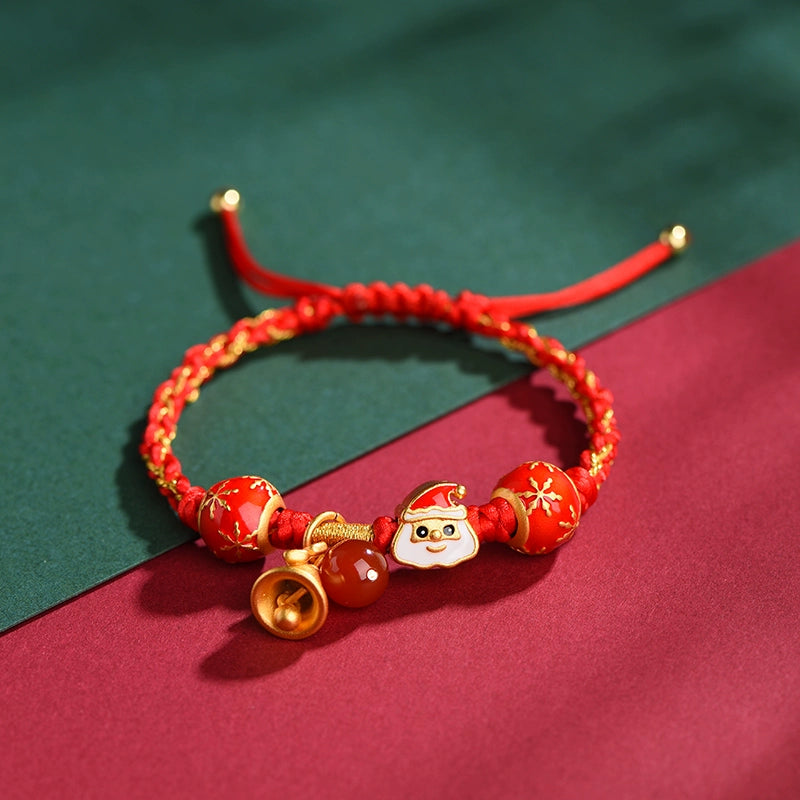 Christmas gift-hand-woven bracelet (adjustable)