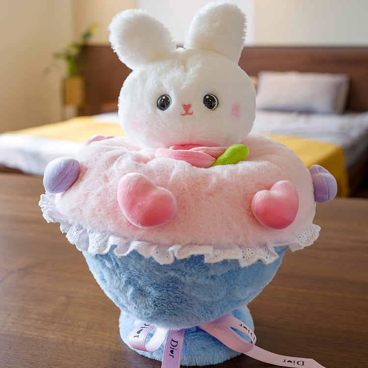 Rabbit Bear Transformation Bouquet