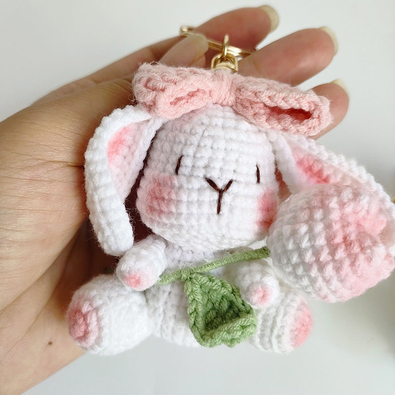 Handwoven Tulip Rabbit