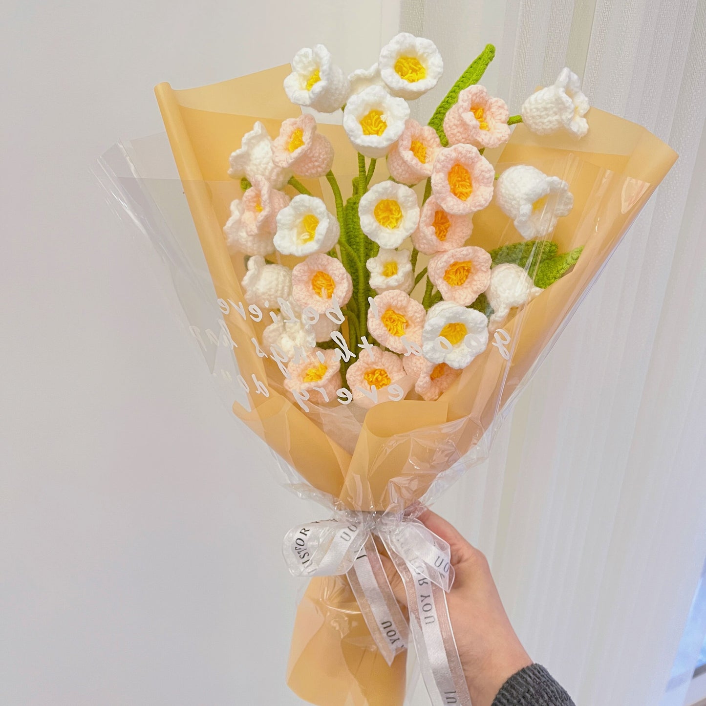 Handwoven Lily of the Valley Bouquet
