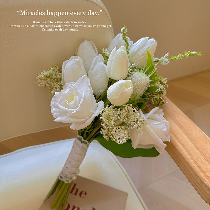 Simulation bridal bouquet