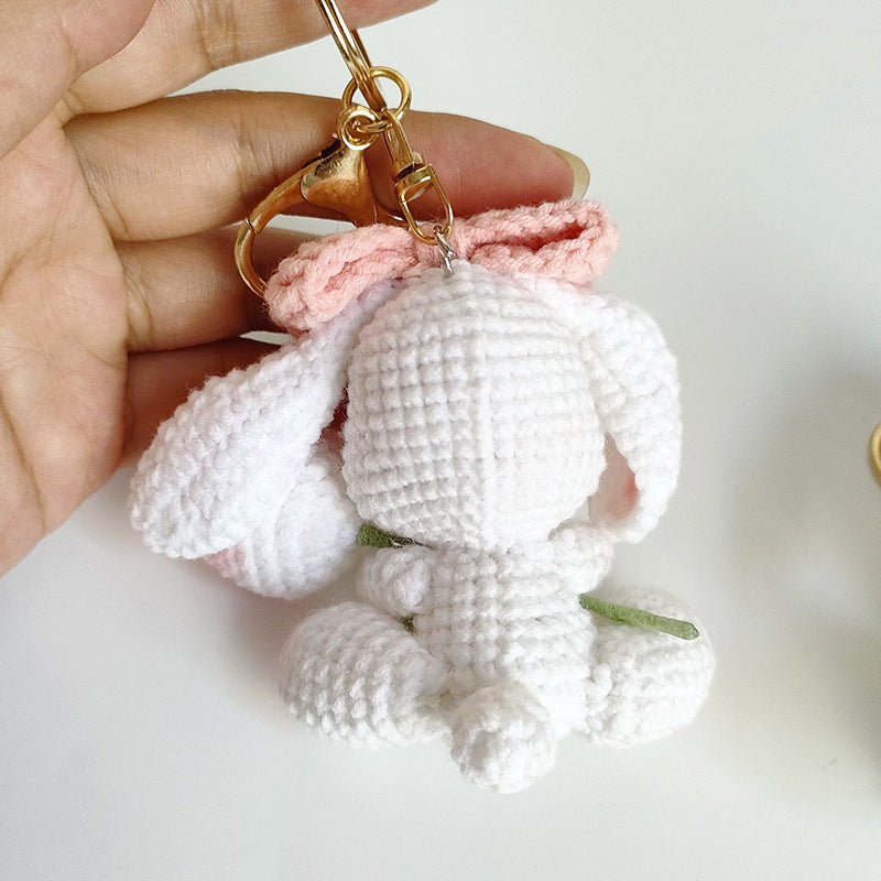 Handwoven Tulip Rabbit