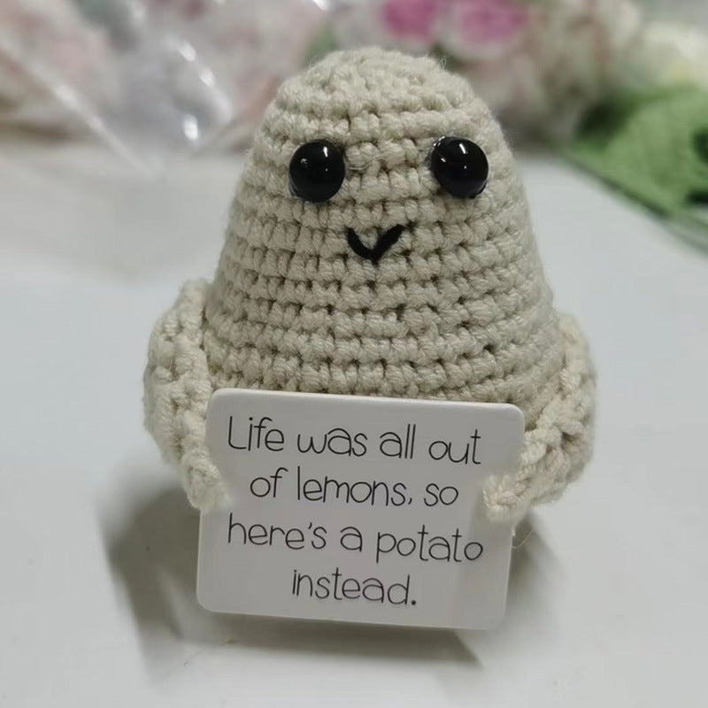 Handwoven Positive Energy Potato Doll