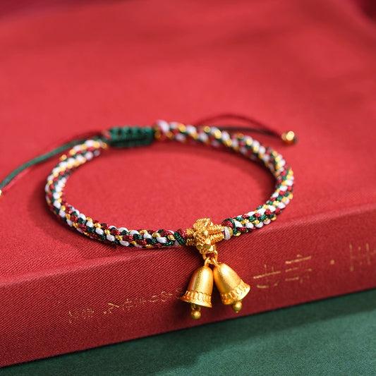Christmas gift-hand-woven bracelet (adjustable)