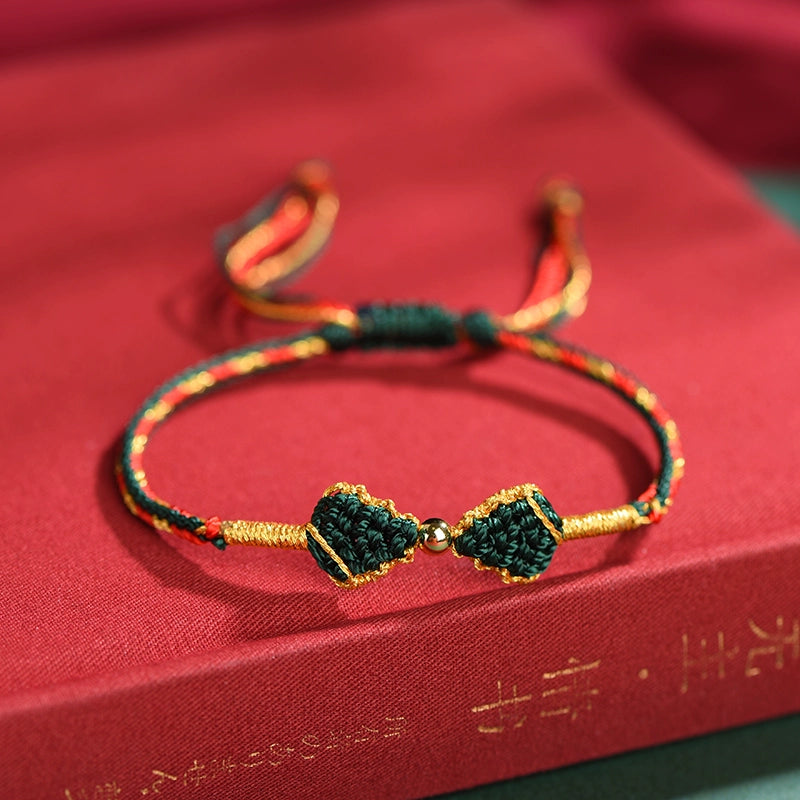 Christmas gift-hand-woven bracelet (adjustable)