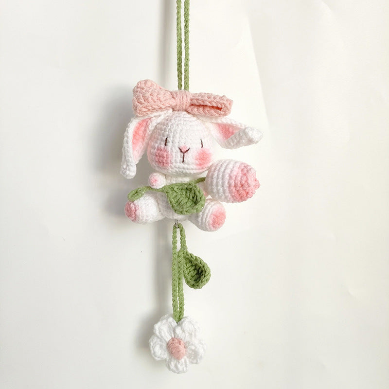 Handwoven Tulip Rabbit