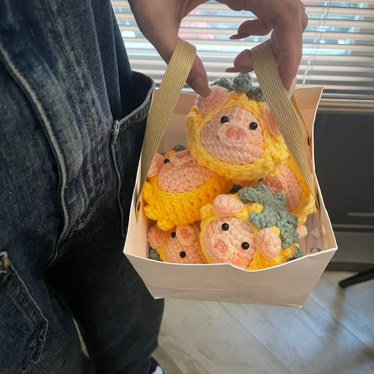 Pineapple Pig Bouquet