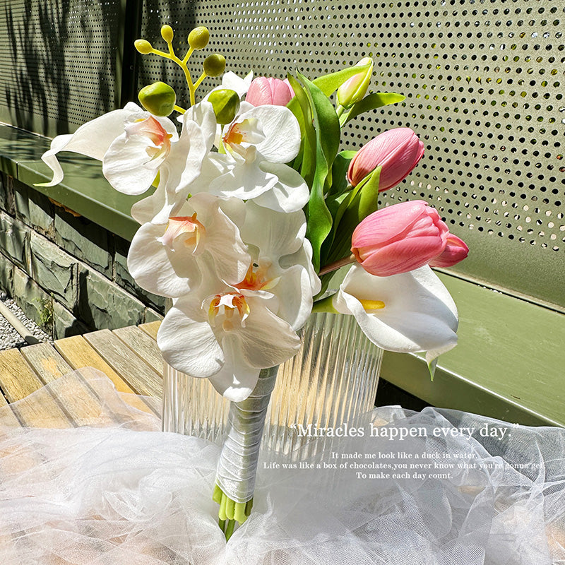 Simulation bridal bouquet