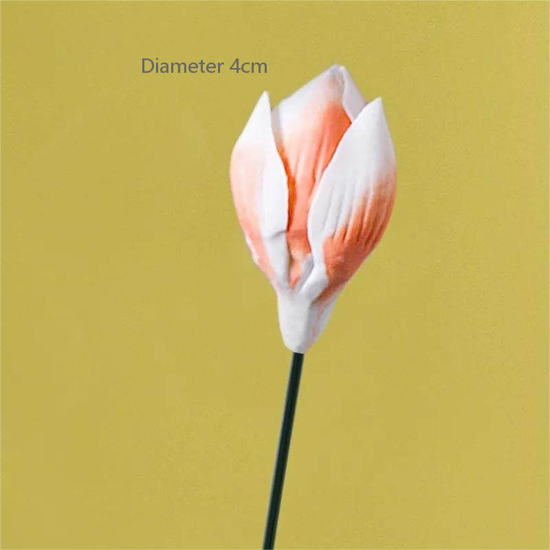 Ceramic handmade porcelain flower art decoration home living room decoration