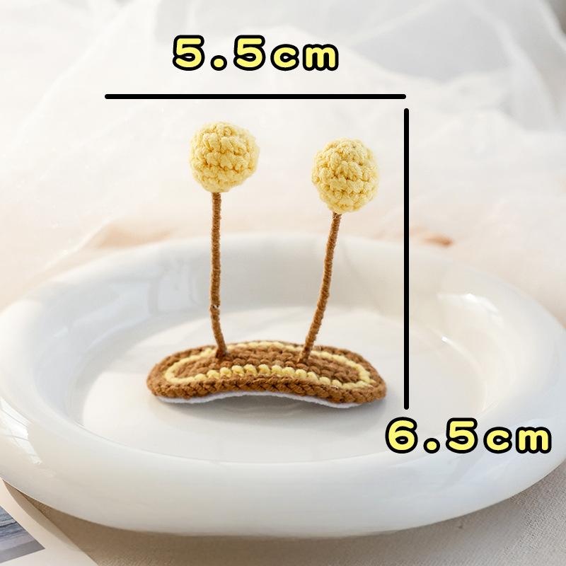 Dog and cat hairpins--Handmade woolen knitted