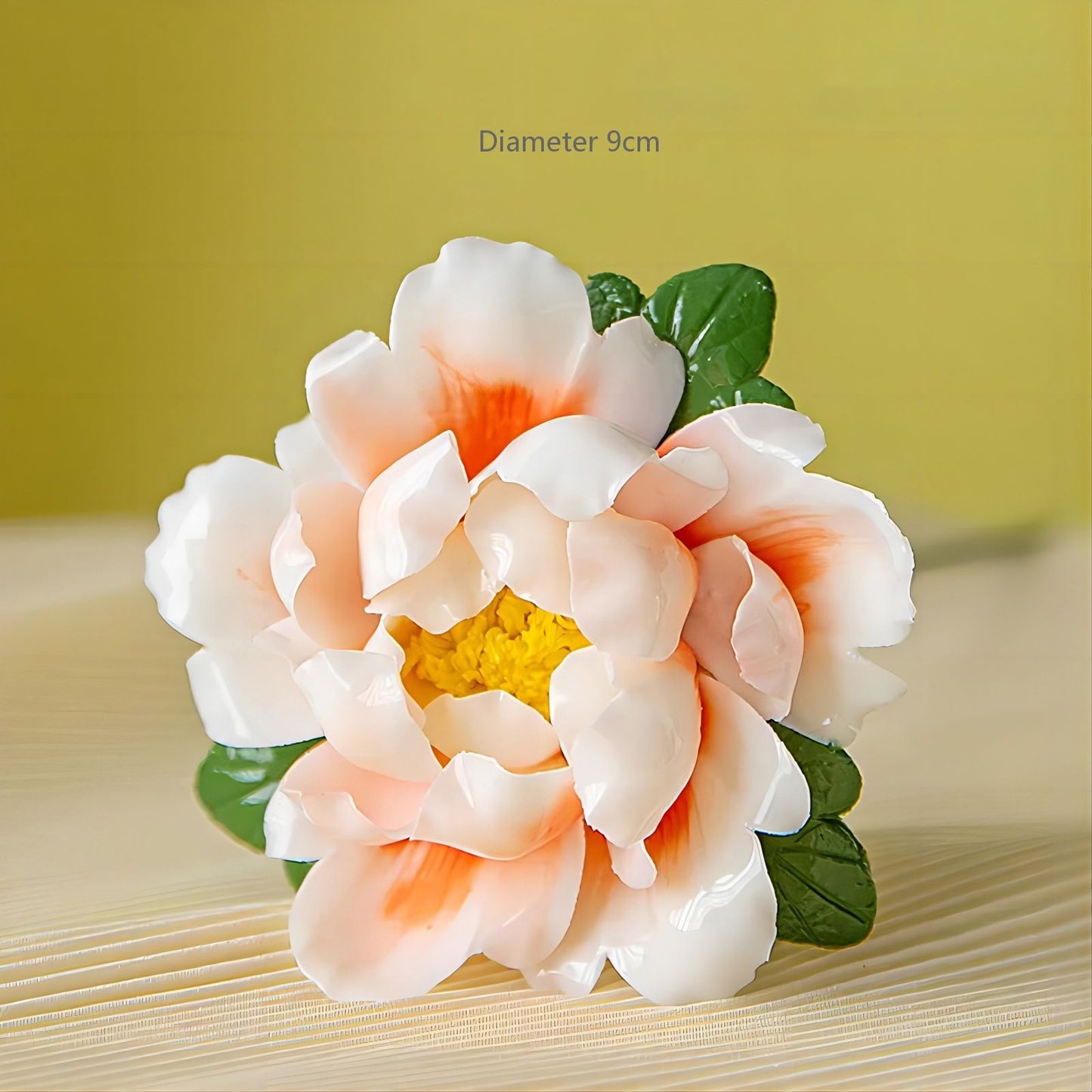 Ceramic handmade porcelain flower art decoration home living room decoration