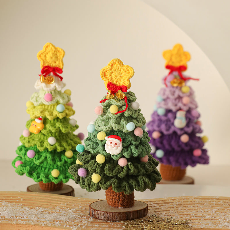 Christmas tree Christmas decorations scene layout small ornaments