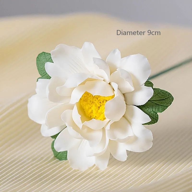 Ceramic handmade porcelain flower art decoration home living room decoration