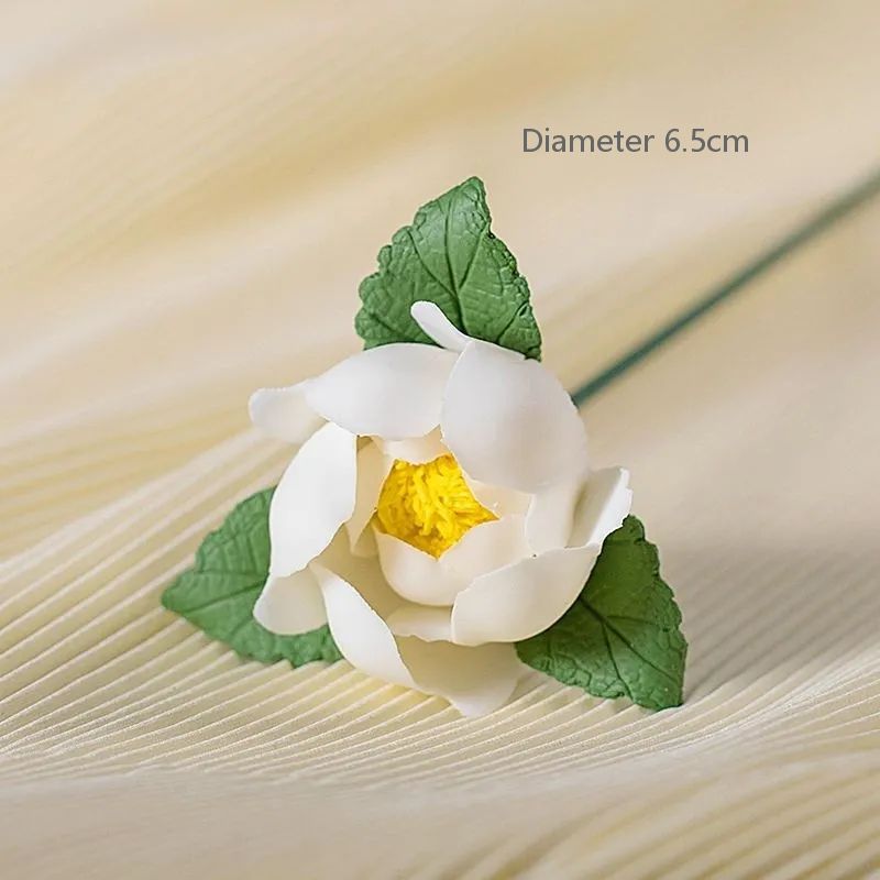 Ceramic handmade porcelain flower art decoration home living room decoration