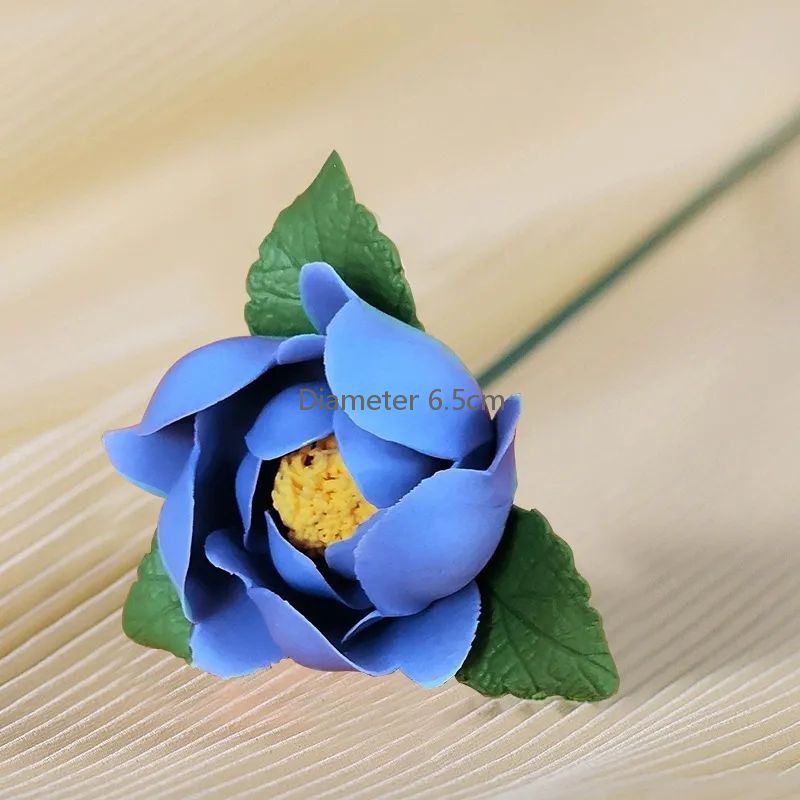 Ceramic handmade porcelain flower art decoration home living room decoration