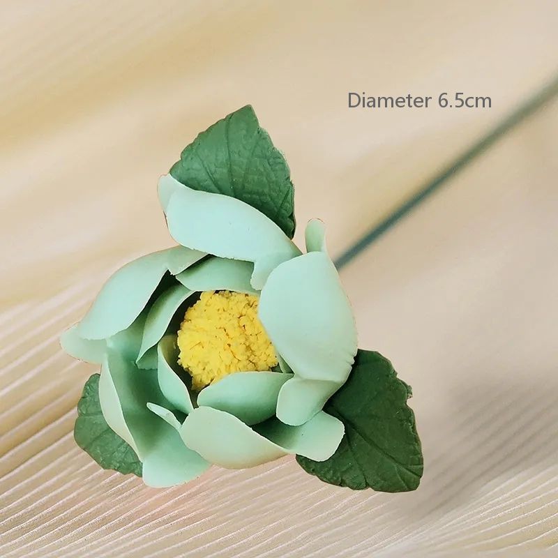 Ceramic handmade porcelain flower art decoration home living room decoration