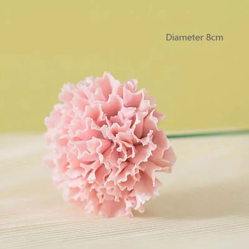 Ceramic handmade porcelain flower art decoration home living room decoration