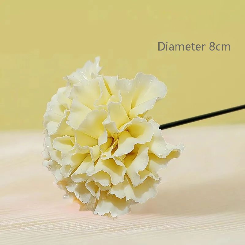 Ceramic handmade porcelain flower art decoration home living room decoration