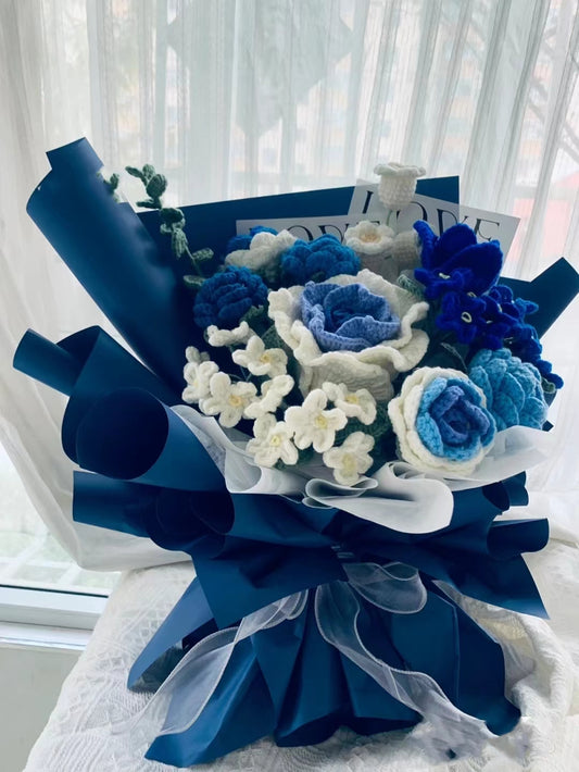 Handwoven Thai Rose Mix and Match Bouquet