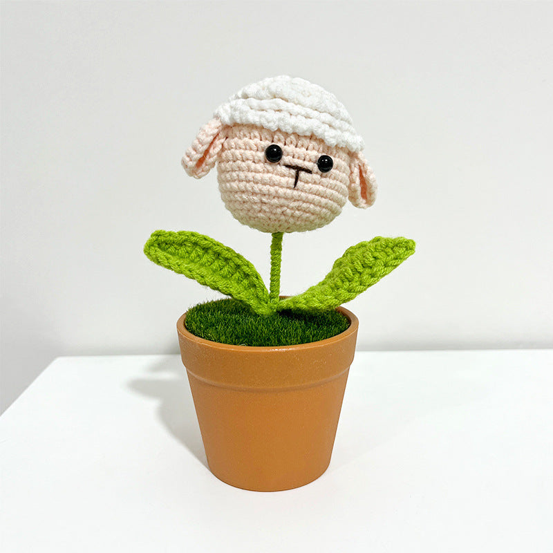 Cartoon Potted Animals