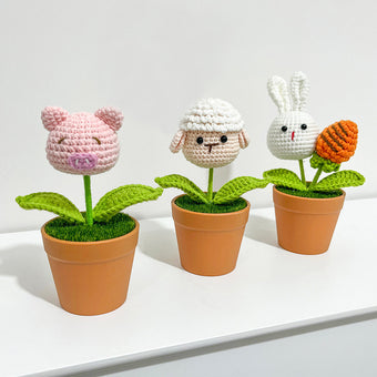 compare product Cartoon Potted Animals