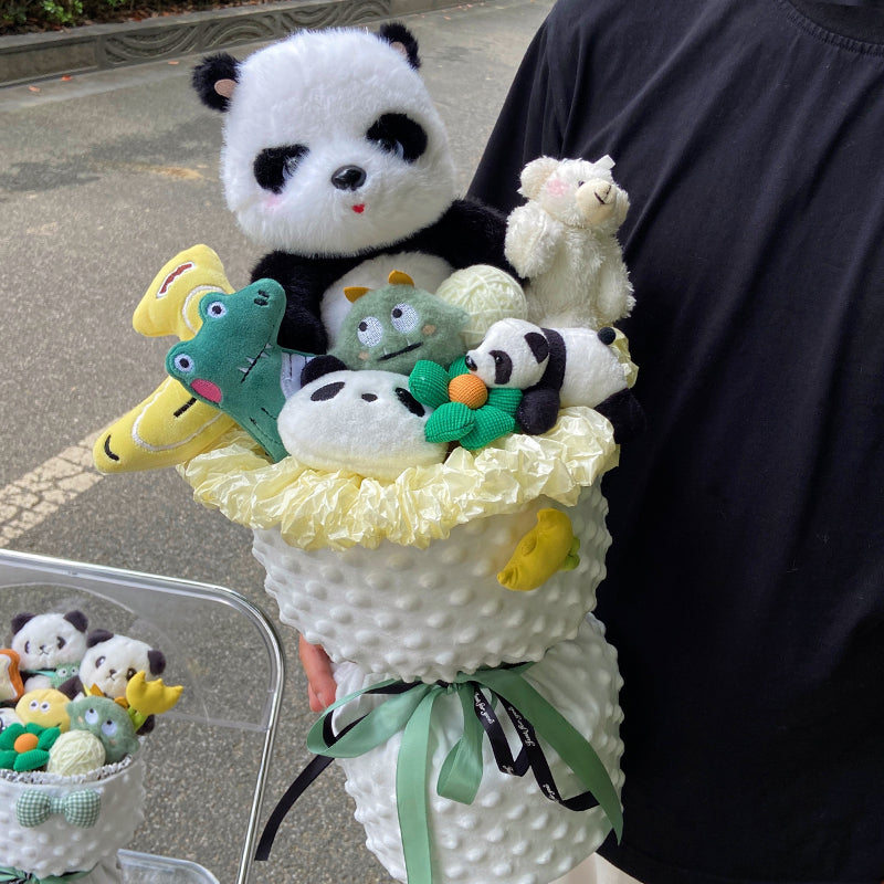 Panda Doll Bouquet