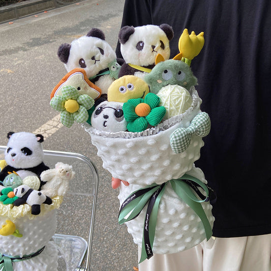 Panda Doll Bouquet
