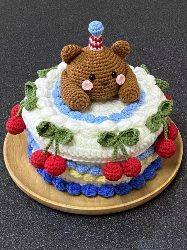 Handwoven Birthday Cake Storage Box