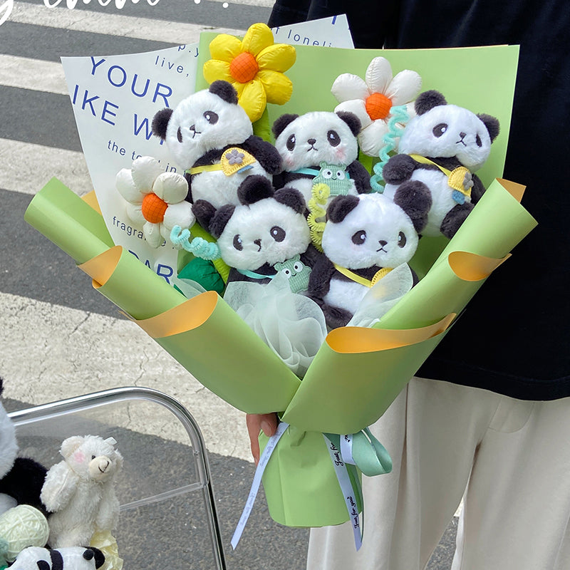 Panda Doll Bouquet