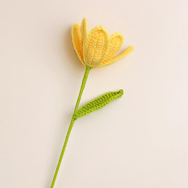 Handwoven Blooming Tulips