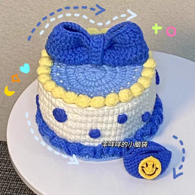 Handwoven Birthday Cake Storage Box