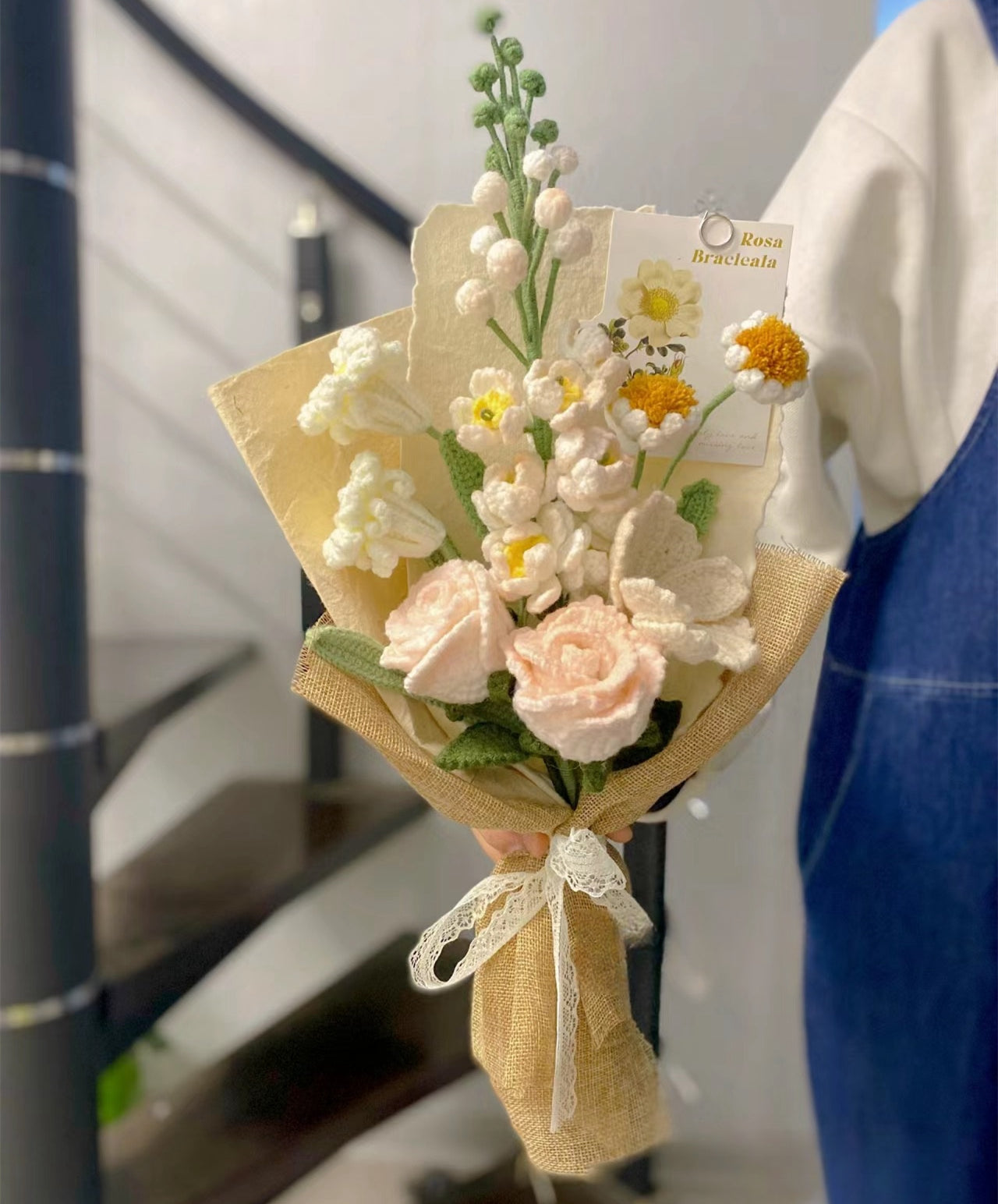 Handwoven Vintage Large Bouquet