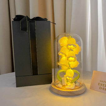 compare product Lily of the Valley Flower Night Lights handmade Crochet