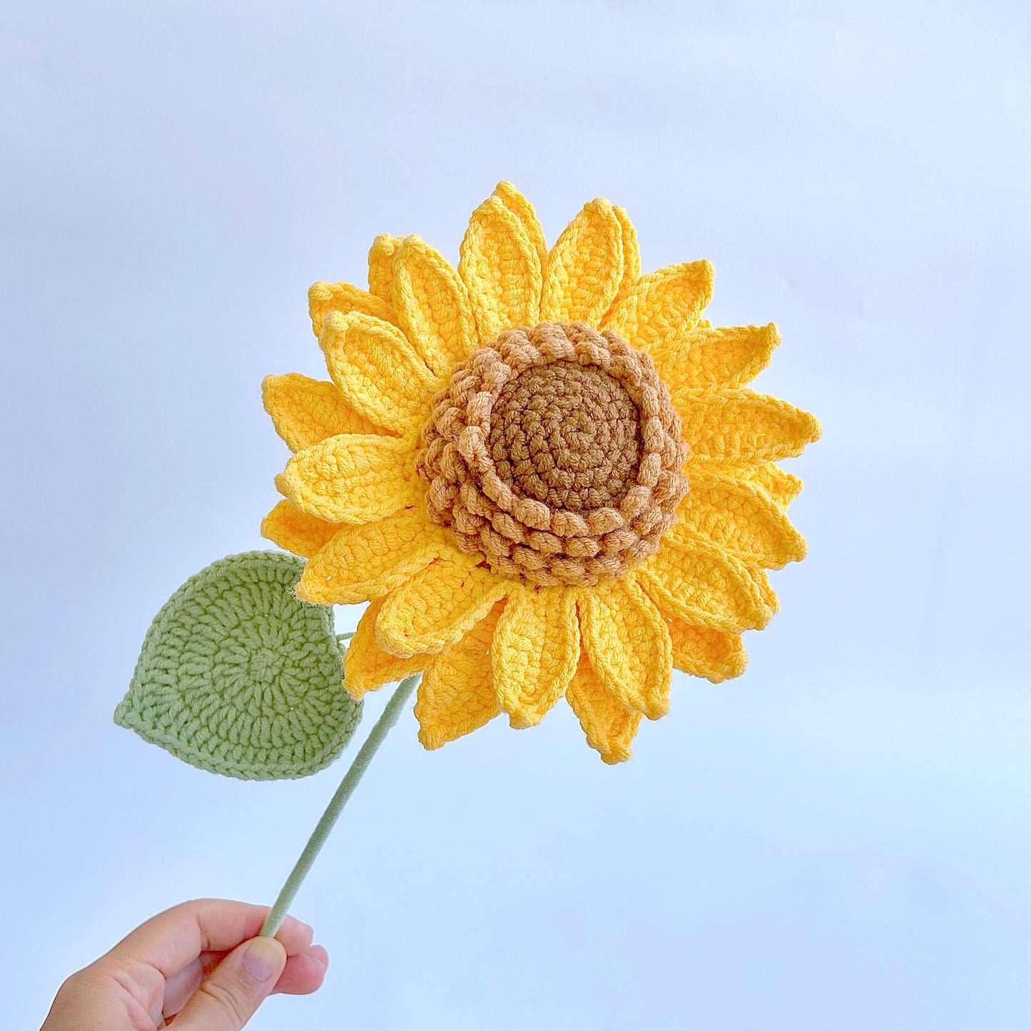 Hand Crochet Sunflower Bouquet