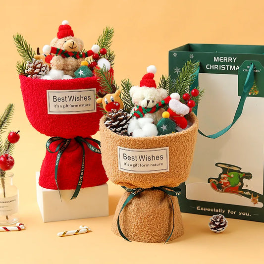 Christmas Bear Bouquet
