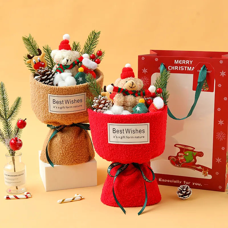 Christmas Bear Bouquet