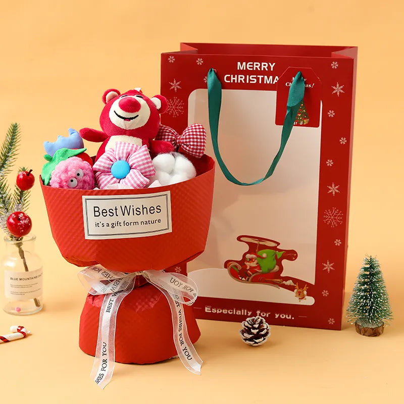 Christmas Bear Bouquet