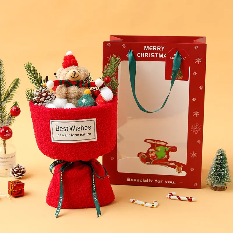 Christmas Bear Bouquet