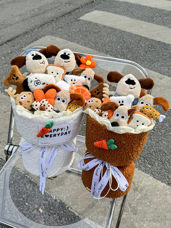 compare product Cute Gromit Doll Bouquet